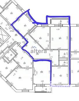 3-к квартира, вторичка, 94м2, 15/18 этаж