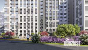 2-к квартира, строящийся дом, 52м2, 7/15 этаж