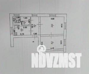 2-к квартира, вторичка, 41м2, 1/2 этаж