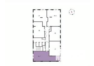 3-к квартира, вторичка, 78м2, 8/22 этаж