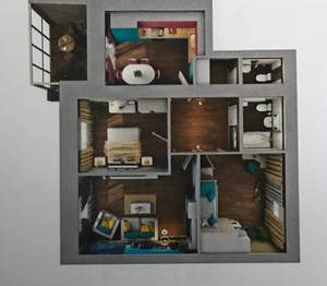 3-к квартира, вторичка, 78м2, 7/10 этаж