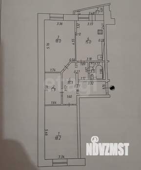 2-к квартира, вторичка, 76м2, 14/16 этаж