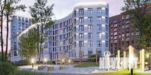 Студия квартира, строящийся дом, 24м2, 12/16 этаж