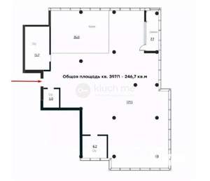 3-к квартира, вторичка, 247м2, 25/25 этаж