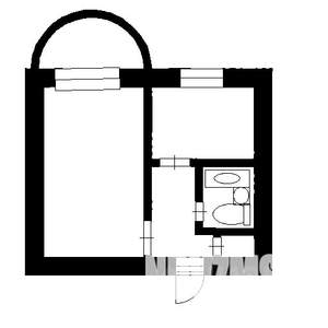 1-к квартира, вторичка, 42м2, 1/5 этаж
