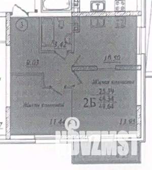 2-к квартира, вторичка, 48м2, 2/19 этаж