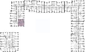 2-к квартира, вторичка, 58м2, 9/23 этаж