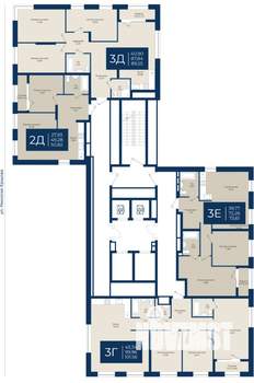 3-к квартира, вторичка, 90м2, 18/20 этаж