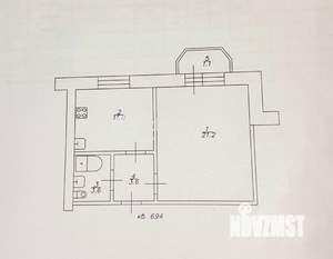 1-к квартира, вторичка, 39м2, 2/13 этаж