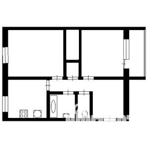 2-к квартира, вторичка, 53м2, 3/5 этаж