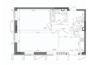2-к квартира, вторичка, 60м2, 20/22 этаж