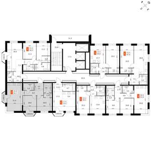 2-к квартира, вторичка, 61м2, 17/20 этаж