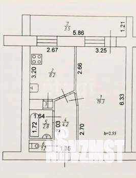 1-к квартира, вторичка, 36м2, 8/14 этаж