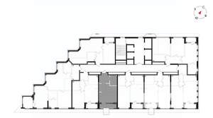 Студия квартира, вторичка, 34м2, 23/23 этаж