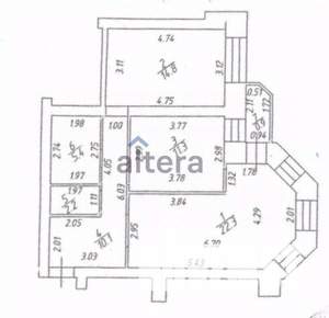 2-к квартира, вторичка, 67м2, 5/10 этаж