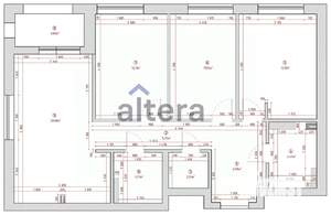 3-к квартира, вторичка, 82м2, 20/25 этаж