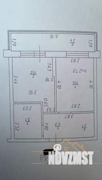 1-к квартира, вторичка, 46м2, 2/20 этаж