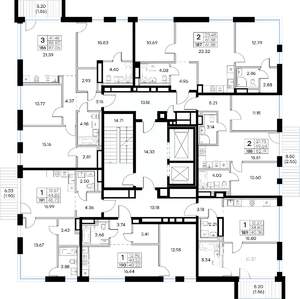 2-к квартира, вторичка, 52м2, 5/8 этаж