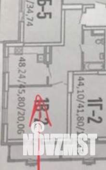 1-к квартира, вторичка, 48м2, 13/17 этаж