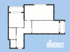 2-к квартира, вторичка, 58м2, 2/18 этаж