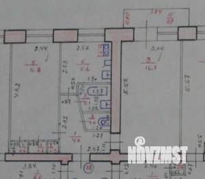 2-к квартира, вторичка, 46м2, 2/5 этаж