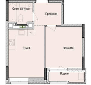 1-к квартира, вторичка, 37м2, 8/23 этаж