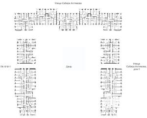 1-к квартира, вторичка, 57м2, 5/25 этаж