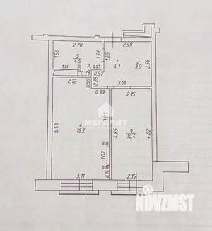 2-к квартира, вторичка, 38м2, 5/8 этаж