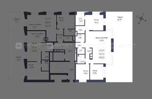 3-к квартира, вторичка, 140м2, 2/5 этаж