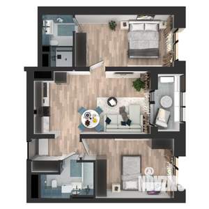 2-к квартира, вторичка, 66м2, 6/23 этаж
