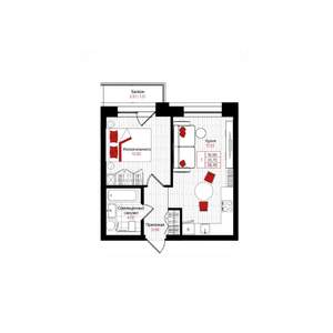 1-к квартира, вторичка, 36м2, 9/25 этаж