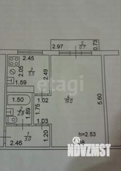 1-к квартира, вторичка, 30м2, 2/5 этаж