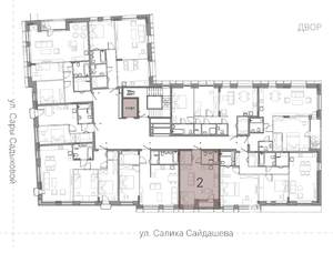 1-к квартира, вторичка, 37м2, 2/4 этаж