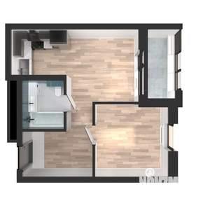 1-к квартира, вторичка, 37м2, 9/23 этаж