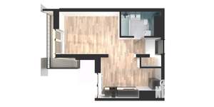 1-к квартира, вторичка, 34м2, 20/24 этаж