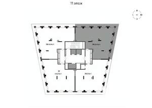 3-к квартира, вторичка, 130м2, 11/19 этаж