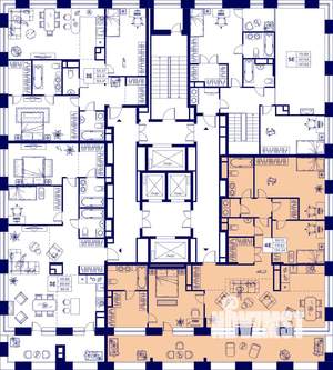 3-к квартира, строящийся дом, 135м2, 28/28 этаж
