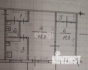 2-к квартира, вторичка, 44м2, 2/5 этаж