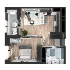 1-к квартира, вторичка, 39м2, 17/23 этаж