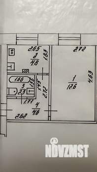 1-к квартира, вторичка, 25м2, 2/3 этаж