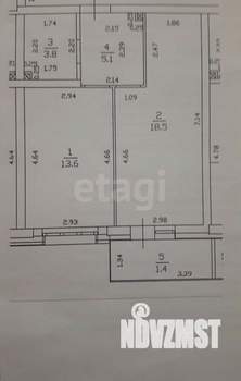 2-к квартира, вторичка, 41м2, 10/19 этаж