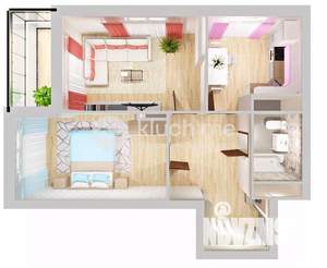2-к квартира, вторичка, 60м2, 10/20 этаж