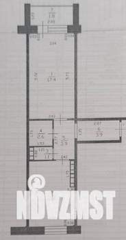 1-к квартира, вторичка, 43м2, 8/10 этаж
