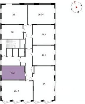 1-к квартира, вторичка, 30м2, 13/14 этаж