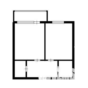 1-к квартира, вторичка, 34м2, 7/9 этаж