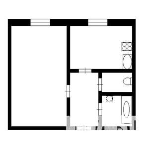 1-к квартира, вторичка, 34м2, 2/9 этаж