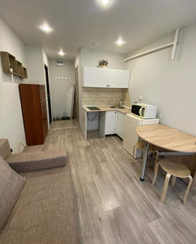Студия квартира, вторичка, 18м2, 1/9 этаж
