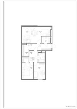 3-к квартира, строящийся дом, 95м2, 4/4 этаж