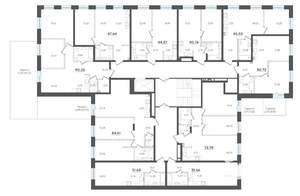 2-к квартира, вторичка, 85м2, 2/4 этаж