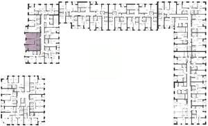 2-к квартира, вторичка, 67м2, 6/23 этаж